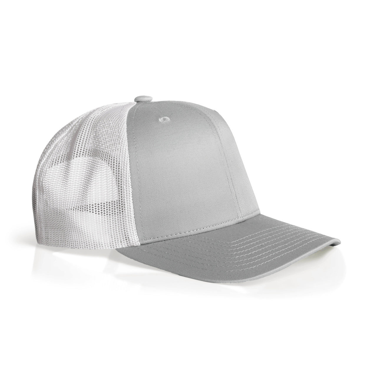 Mesh Contrast Trucker Cap - STORM/WHITE - SIDE