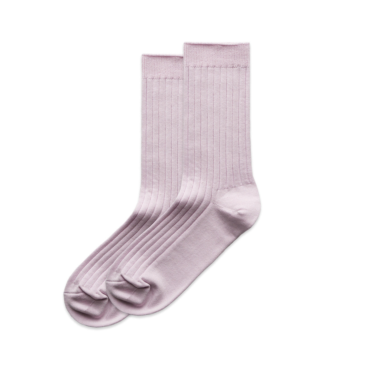 Wo's Rib Socks (2 Pairs) - Orchid
