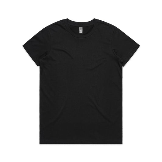 Wo's Maple Tee – T-Shirt - Black