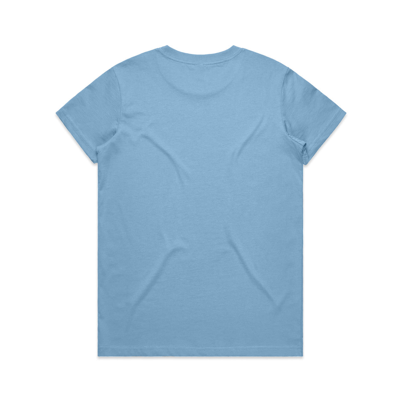 Wo's Maple Tee – T-Shirt - CAROLINA BLUE - BACK