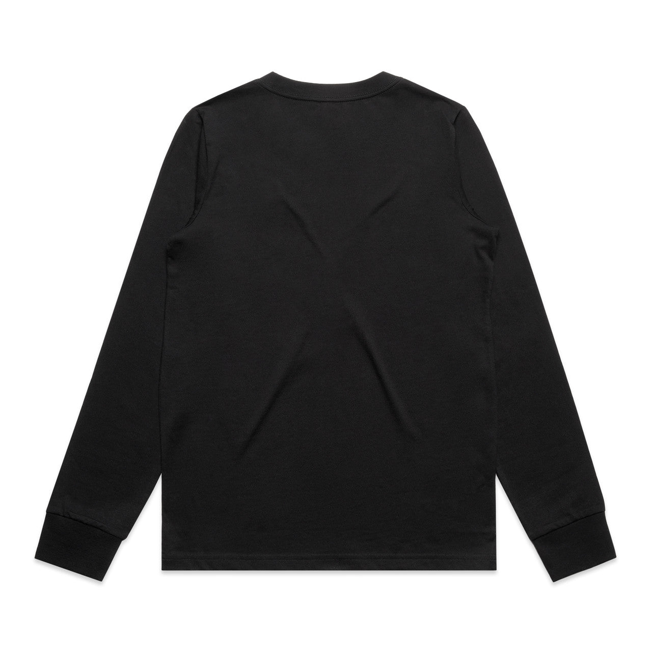 Wo's Maple L/S Tee – Long Sleeve Tee - BLACK - BACK