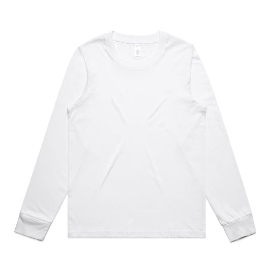Wo's Maple L/S Tee – Long Sleeve Tee - White