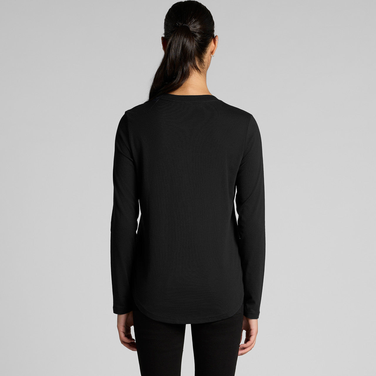 Wo's Maple Curve L/S Tee – Long Sleeve Tee - BACK