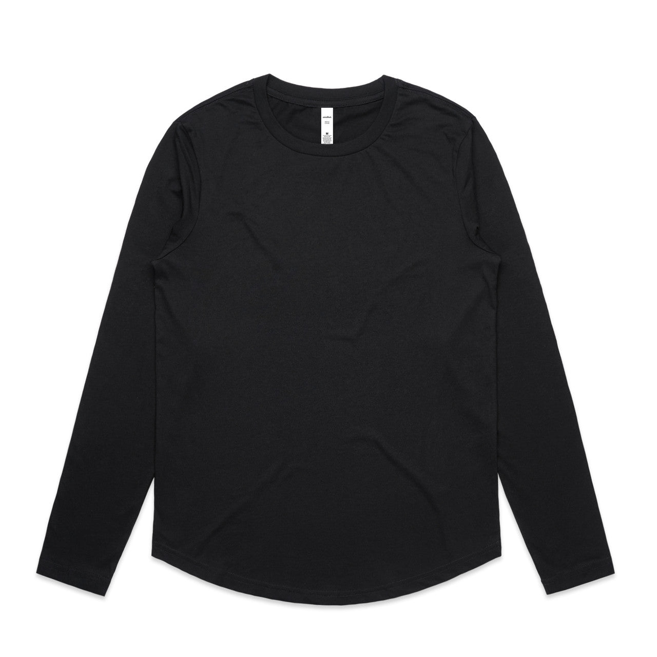 Wo's Maple Curve L/S Tee – Long Sleeve Tee - Black