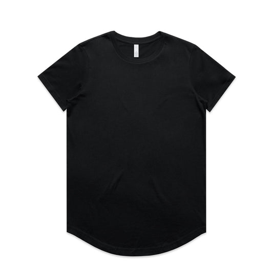 Wo's Maple Curve Tee – T-Shirt - Black