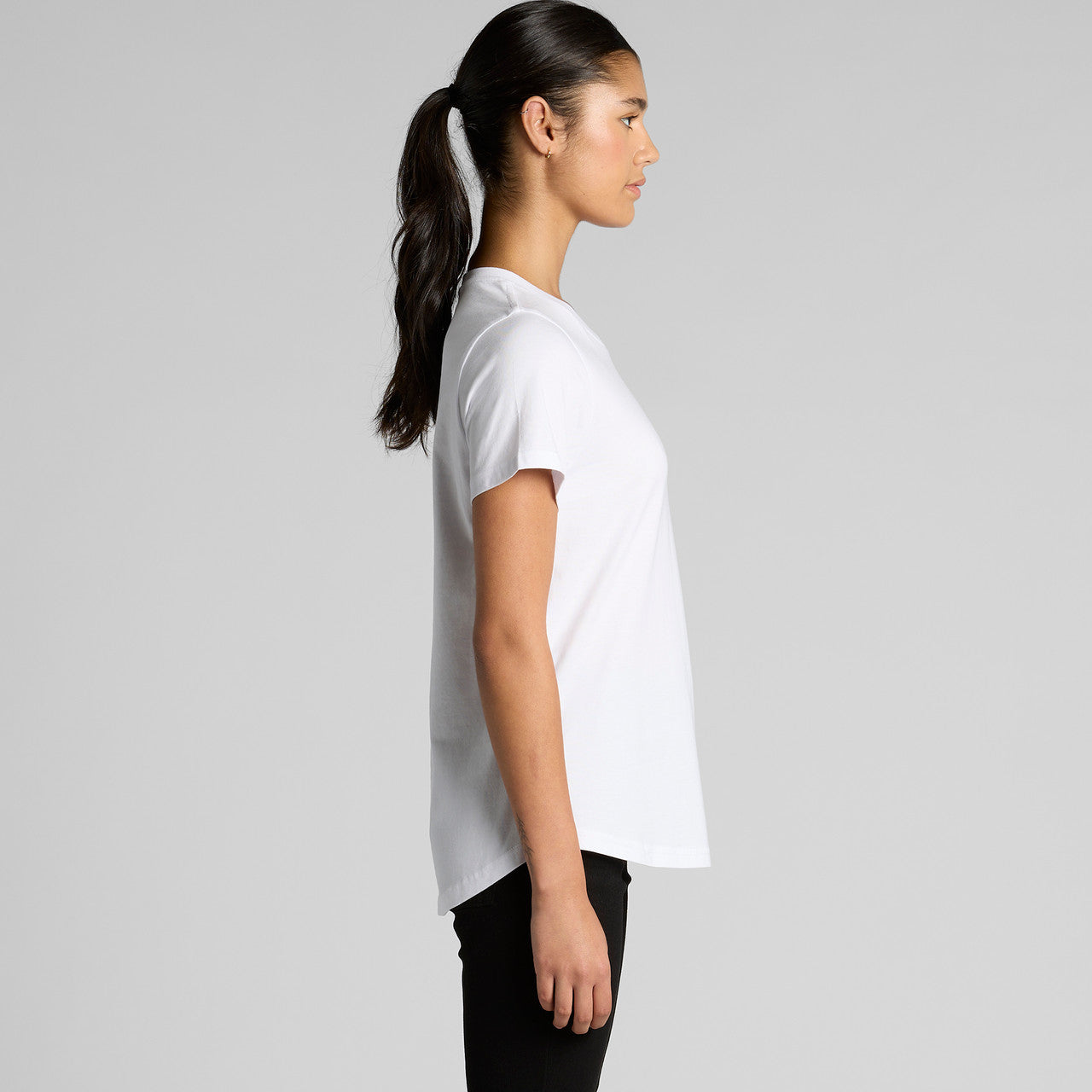Wo's Maple Curve Tee – T-Shirt - SIDE