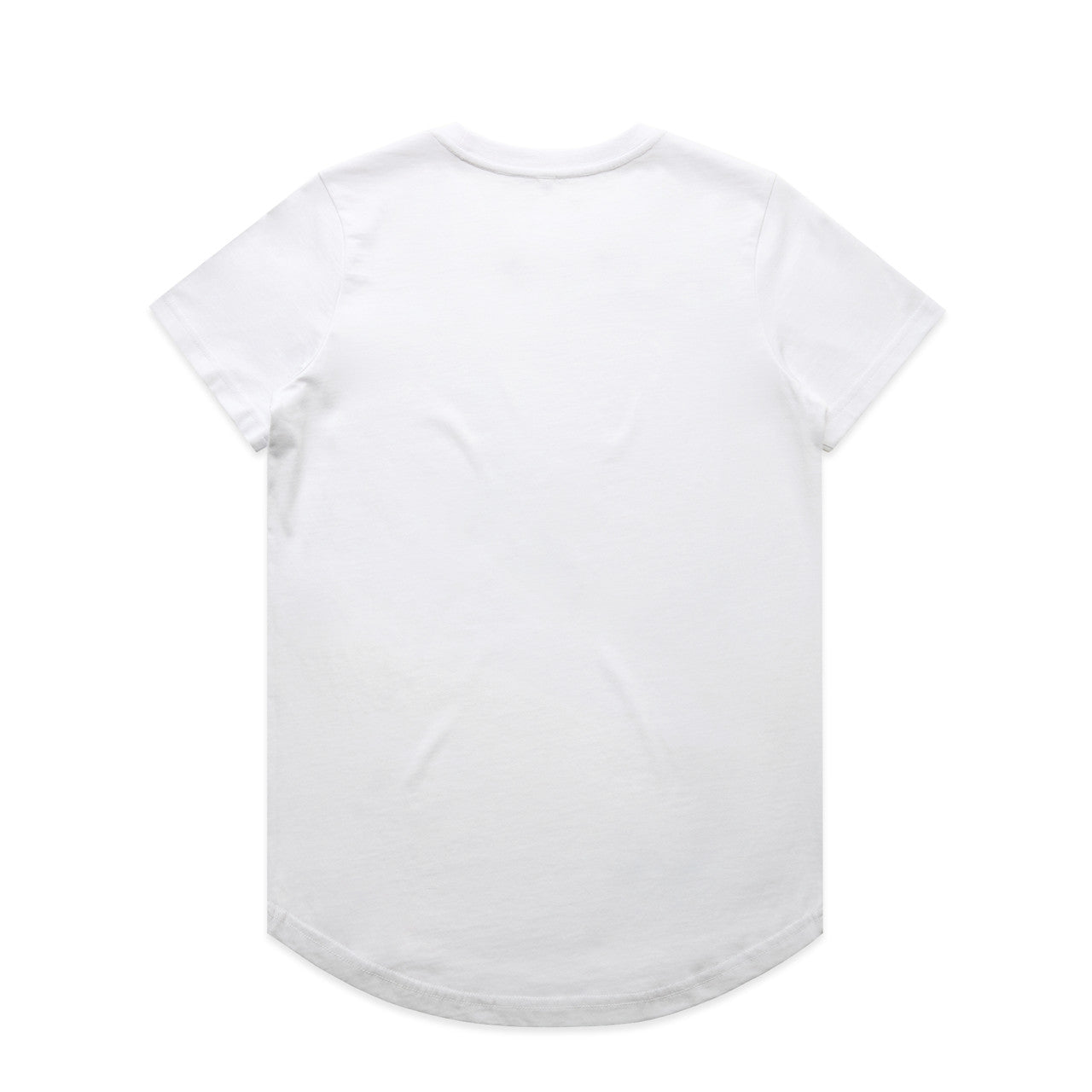 Wo's Maple Curve Tee – T-Shirt - WHITE - BACK