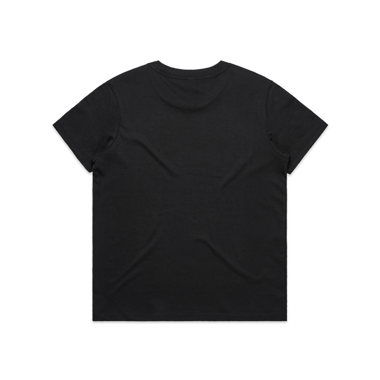 Wo's Maple Minus Tee [-8cm] 4025 – T-Shirt - BLACK - BACK