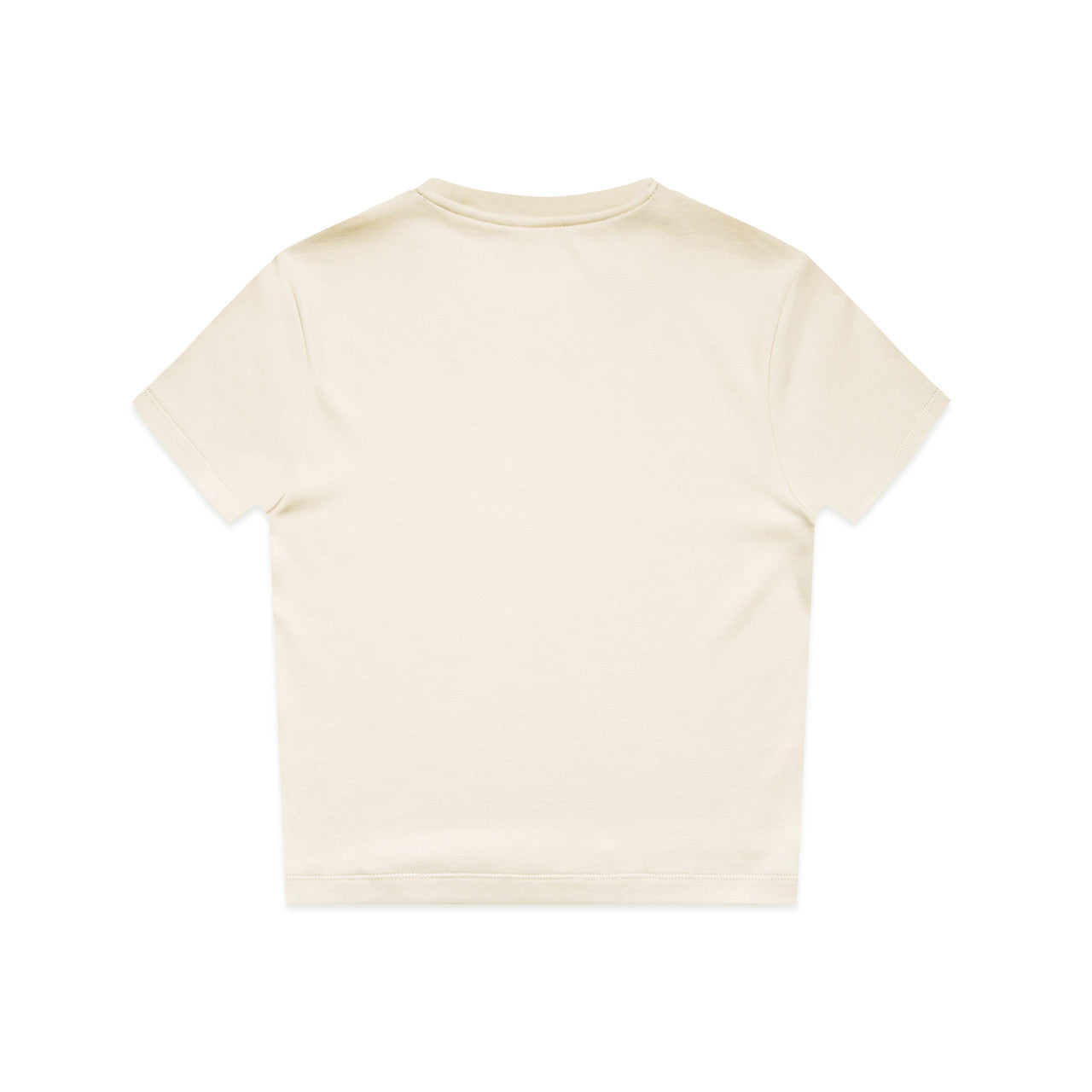 Wo's Mini Tee – T-Shirt - ECRU - BACK