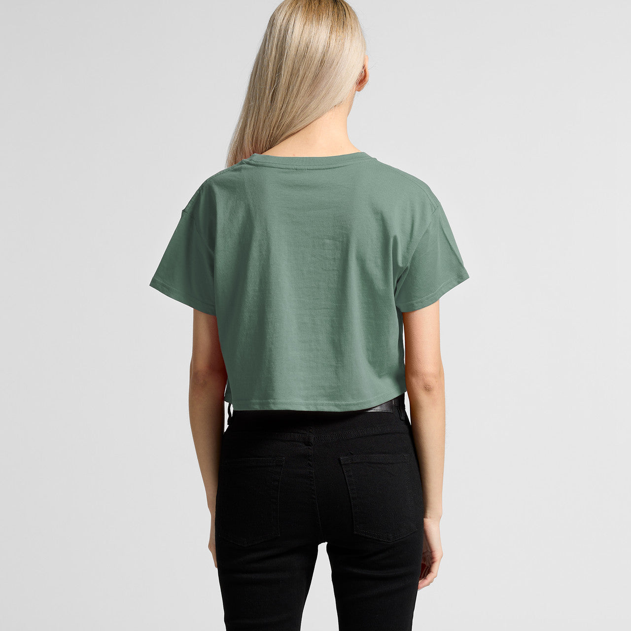 Wo's Crop Tee – T-Shirt - BACK