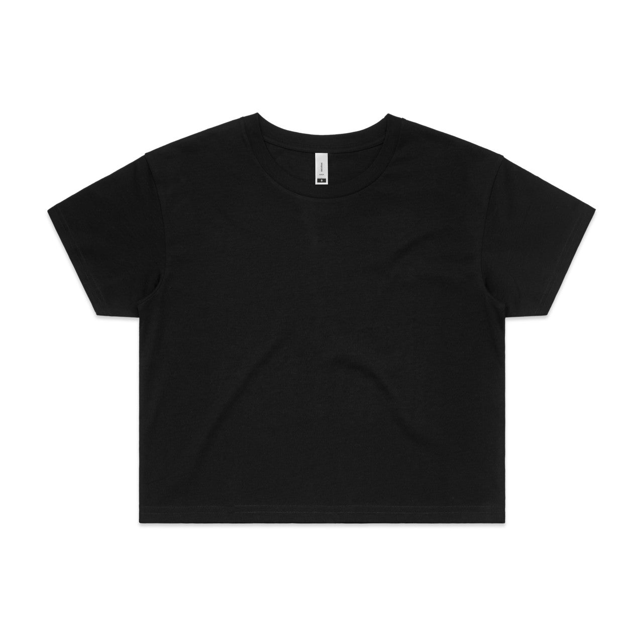 Wo's Crop Tee – T-Shirt - Black