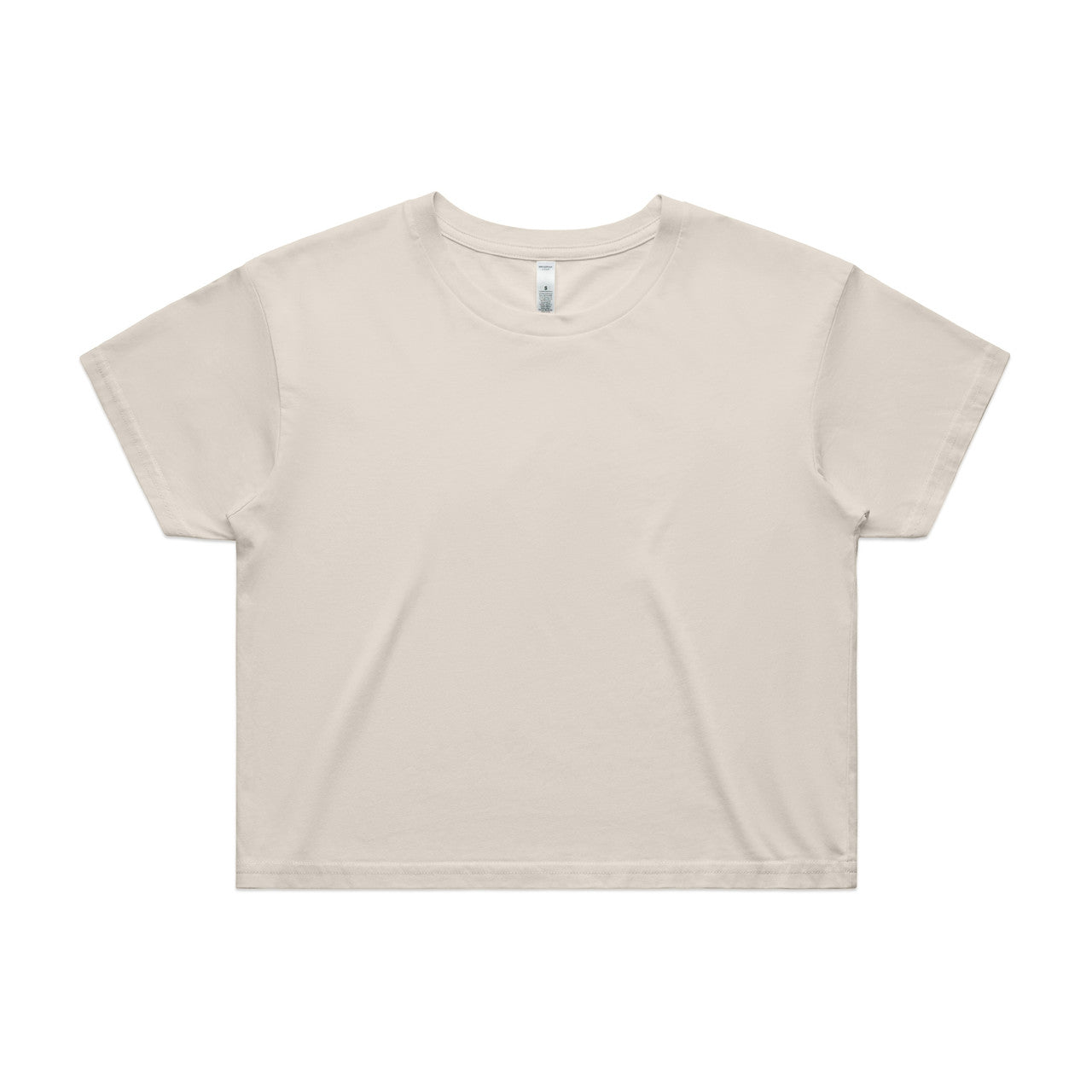 Wo's Crop Tee – T-Shirt - Bone