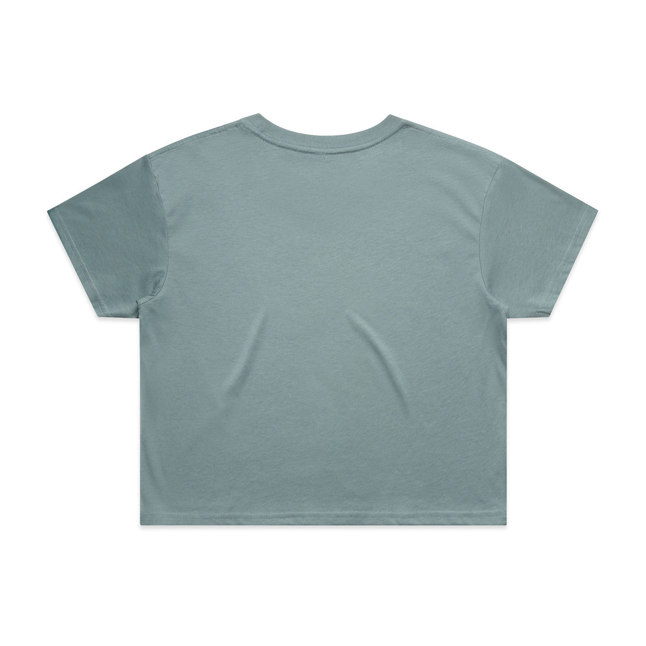 Wo's Crop Tee – T-Shirt - MINERAL - BACK