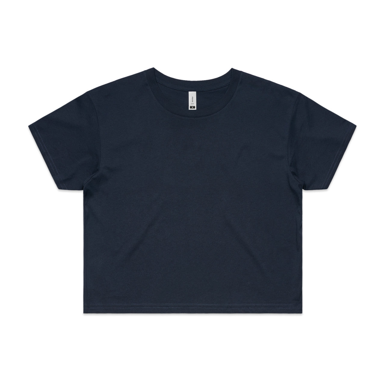 Wo's Crop Tee – T-Shirt - NAVY
