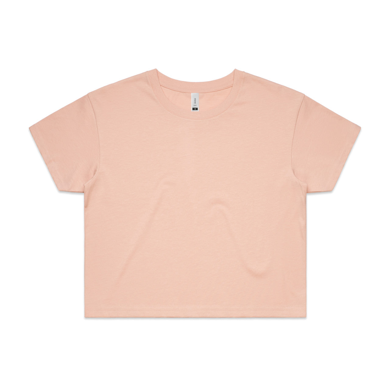 Wo's Crop Tee – T-Shirt - PALE PINK