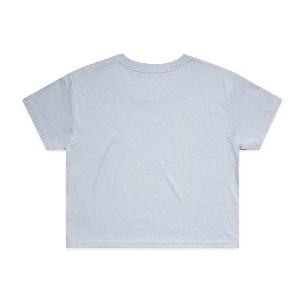Wo's Crop Tee – T-Shirt - POWDER - BACK