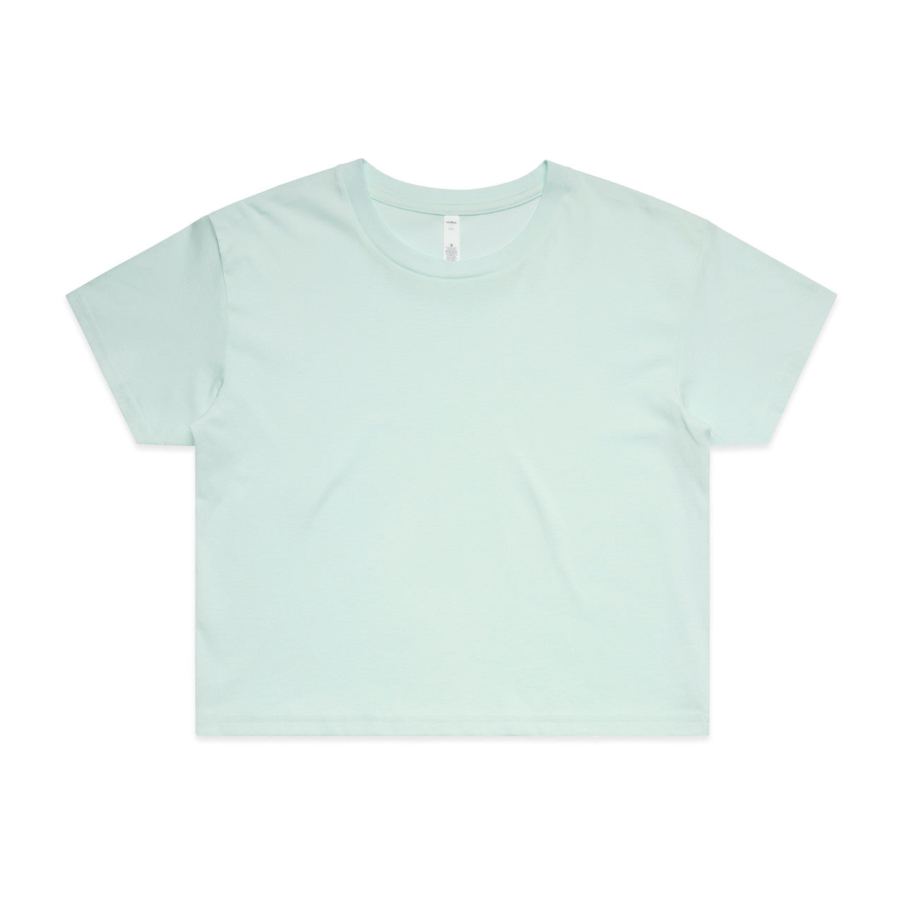 Wo's Crop Tee – T-Shirt - Seafoam