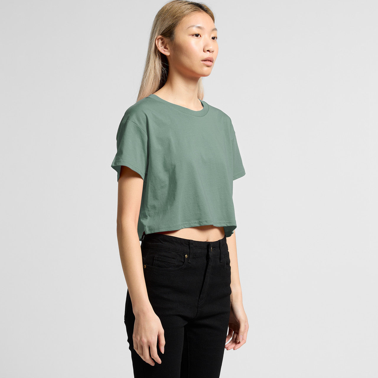 Wo's Crop Tee – T-Shirt - TURN