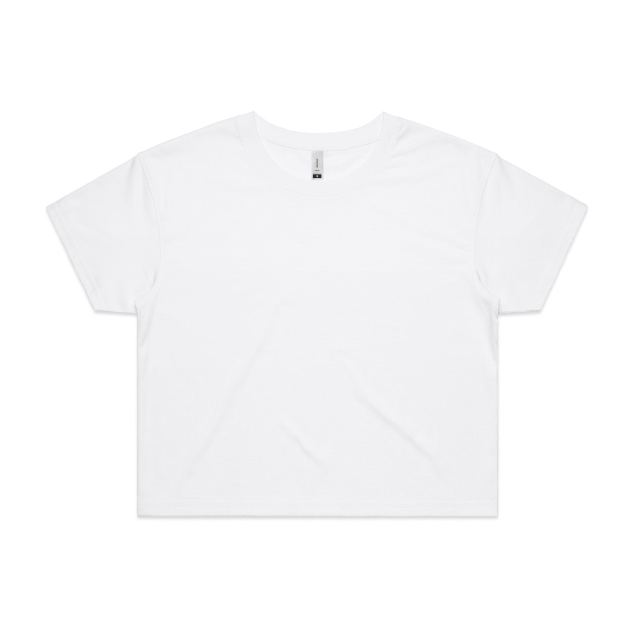 Wo's Crop Tee – T-Shirt - White