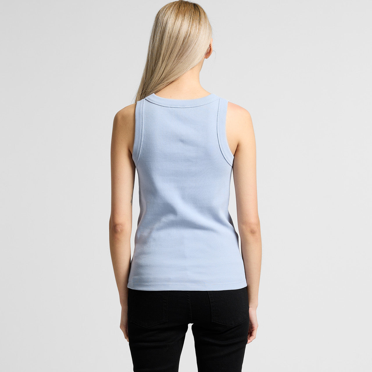 Wo's Organic Rib Tank – Tank Top - BACK