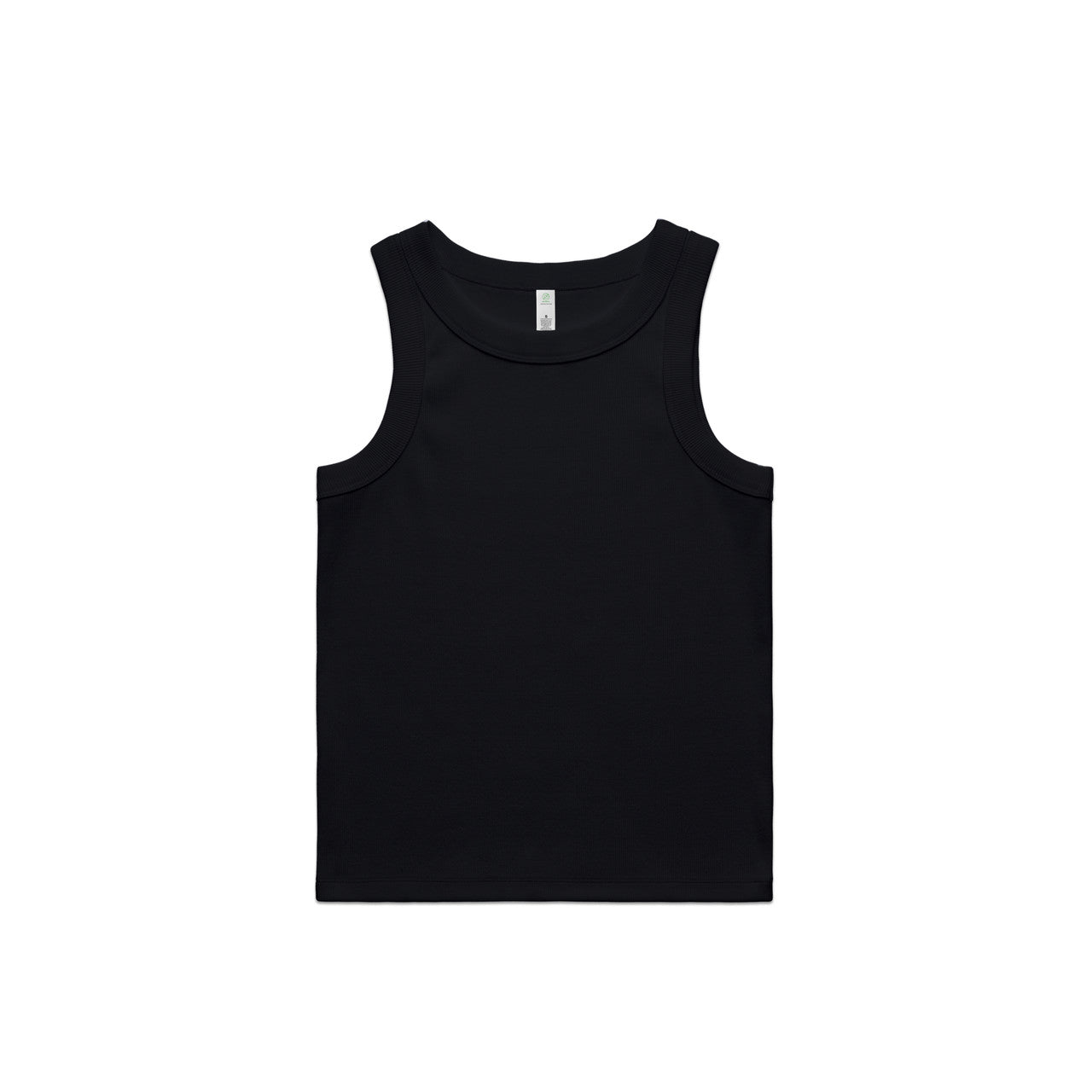 Wo's Organic Rib Tank – Tank Top - Black