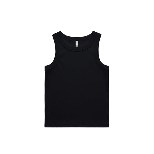 Wo's Organic Rib Tank – Tank Top - Black