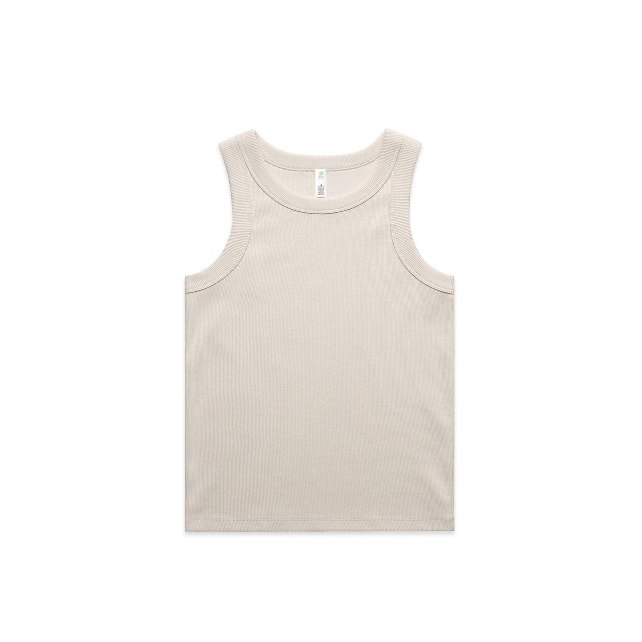 Wo's Organic Rib Tank – Tank Top - Bone