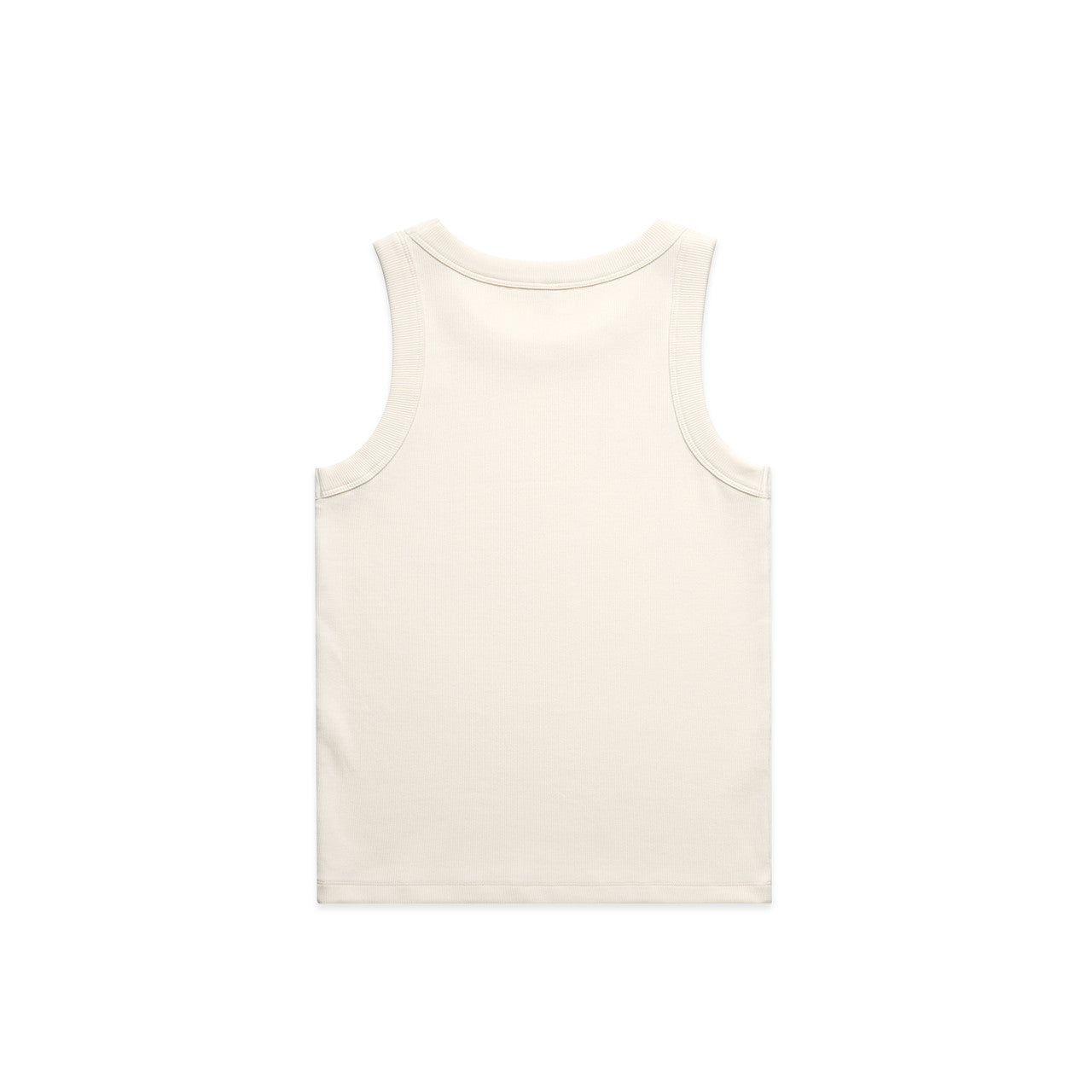 Wo's Organic Rib Tank – Tank Top - ECRU - BACK
