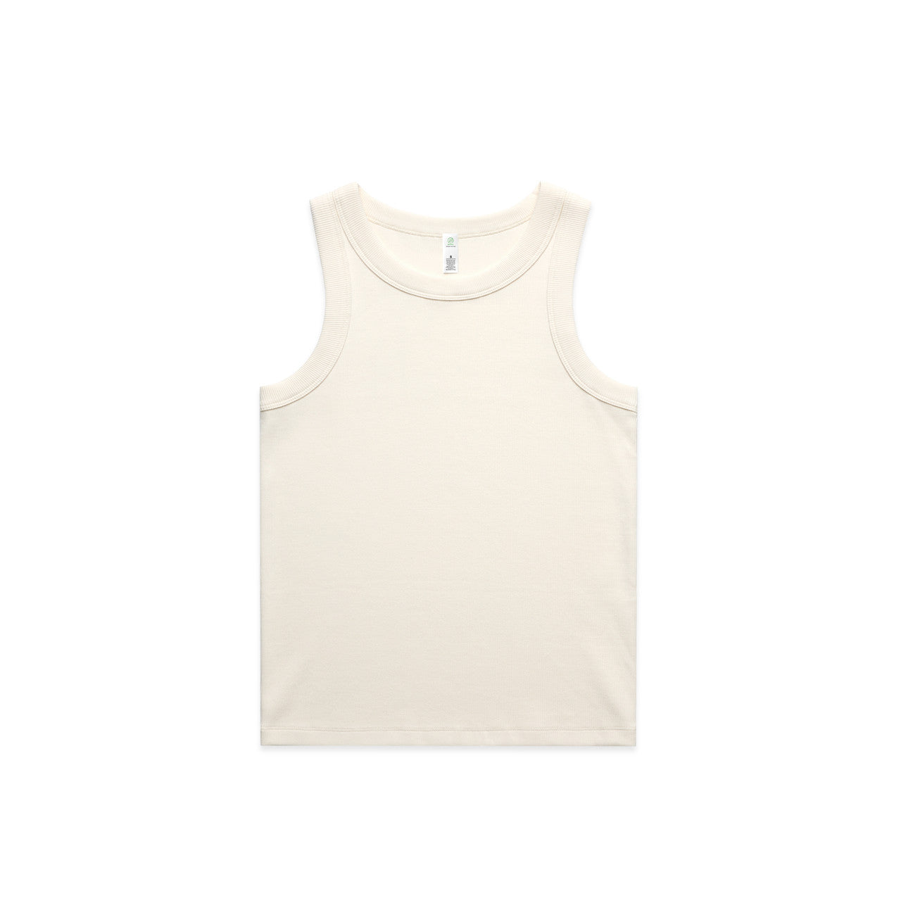 Wo's Organic Rib Tank – Tank Top - Ecru