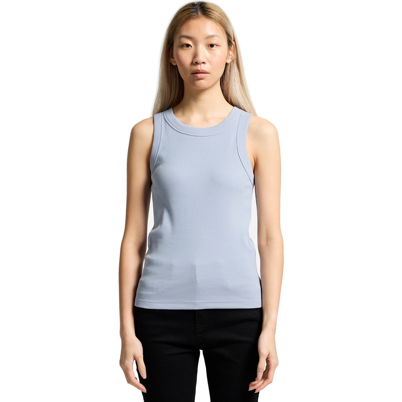 Wo's Organic Rib Tank – Tank Top - FRONT