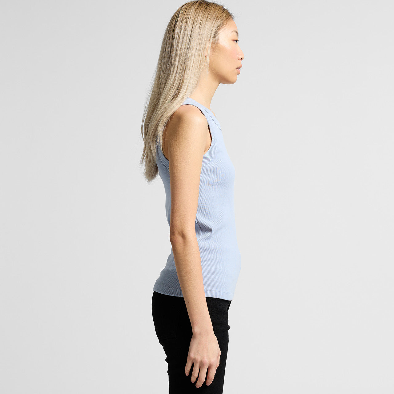 Wo's Organic Rib Tank – Tank Top - SIDE