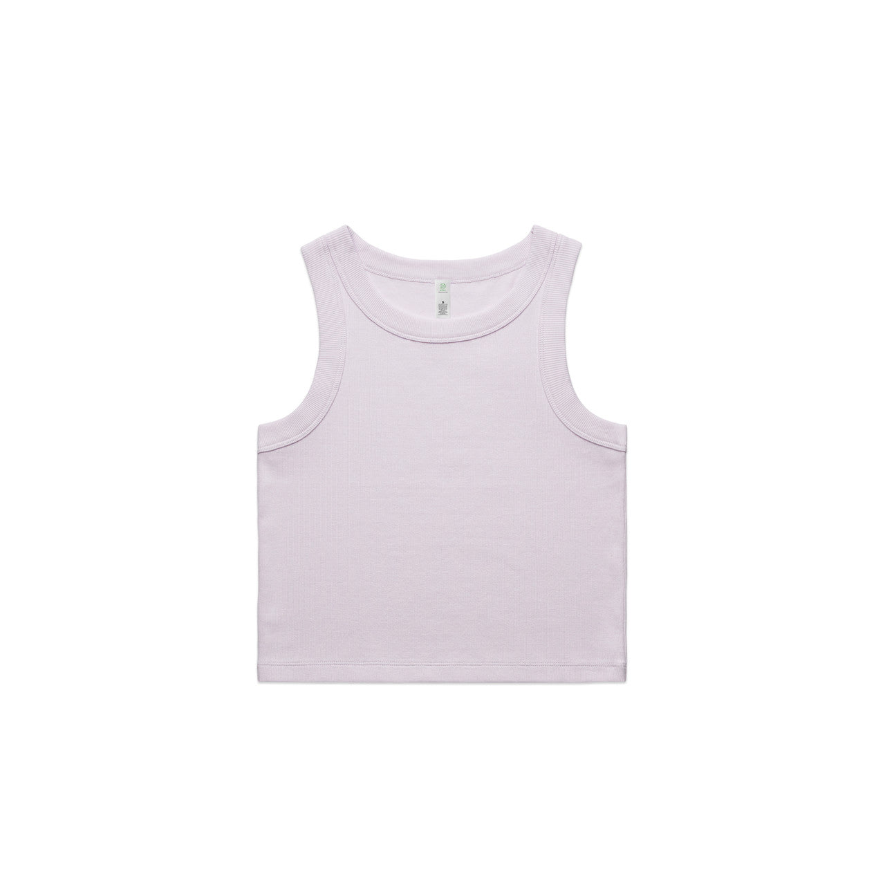 Wo's Organic Rib Crop Tank – Tank Top - Orchid