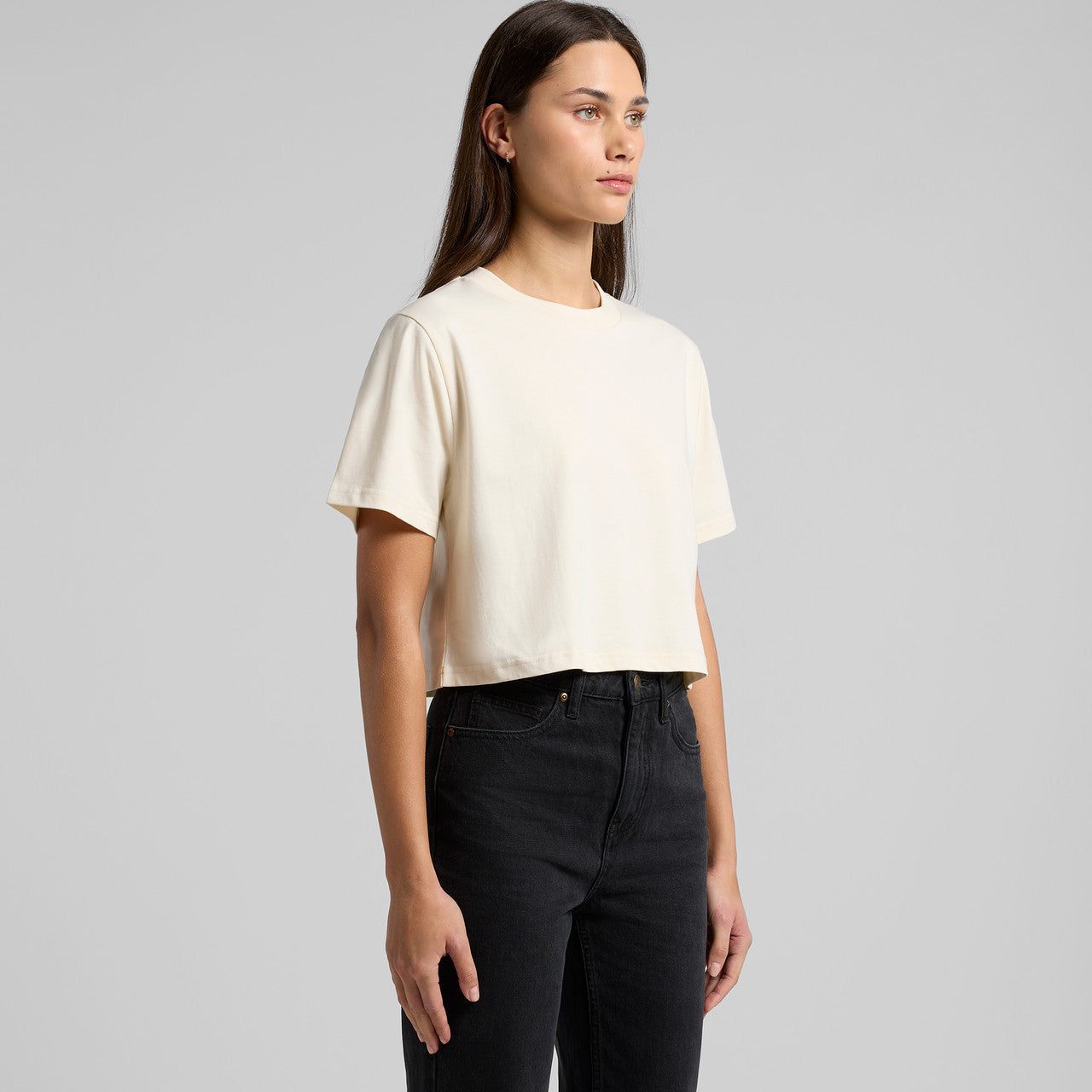 Wo's Classic Crop Tee – T-Shirt - TURN