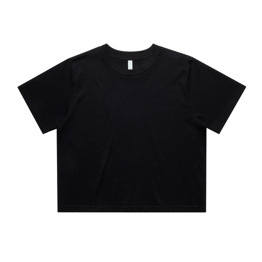 Wo's Classic Crop Tee – T-Shirt - Black