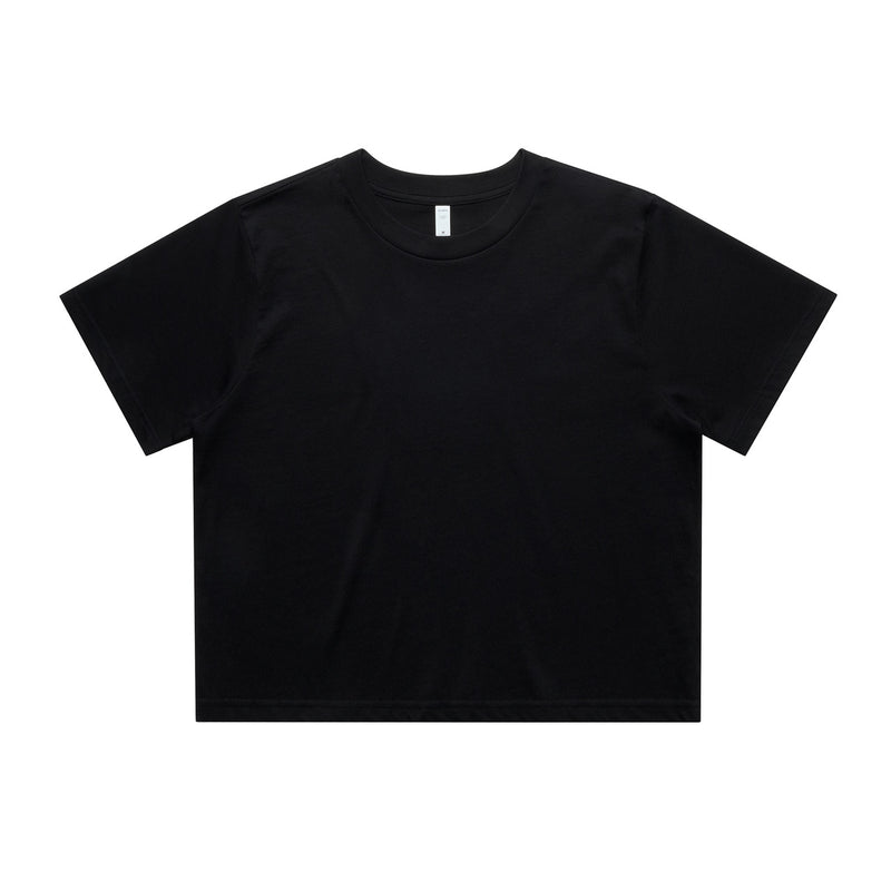 Wo's Classic Crop Tee – T-Shirt - Black