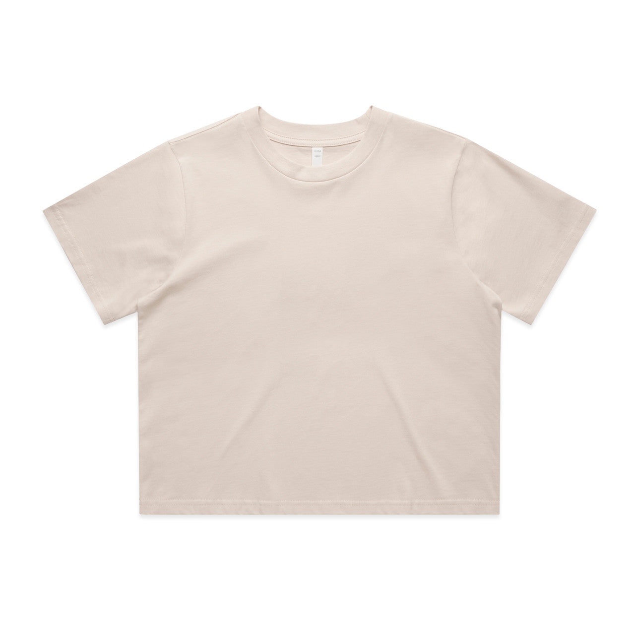 Wo's Classic Crop Tee – T-Shirt - Bone