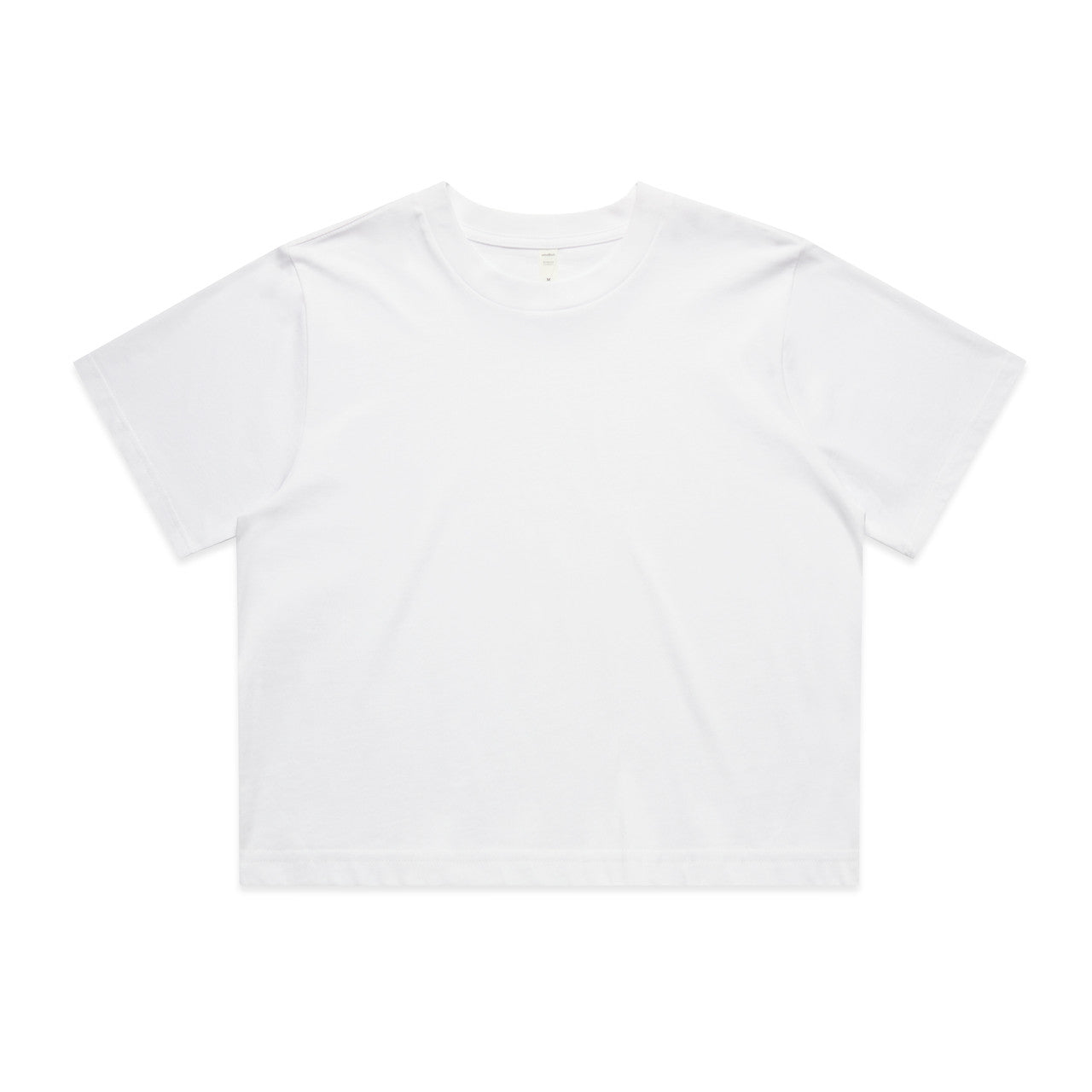 Wo's Classic Crop Tee – T-Shirt - White