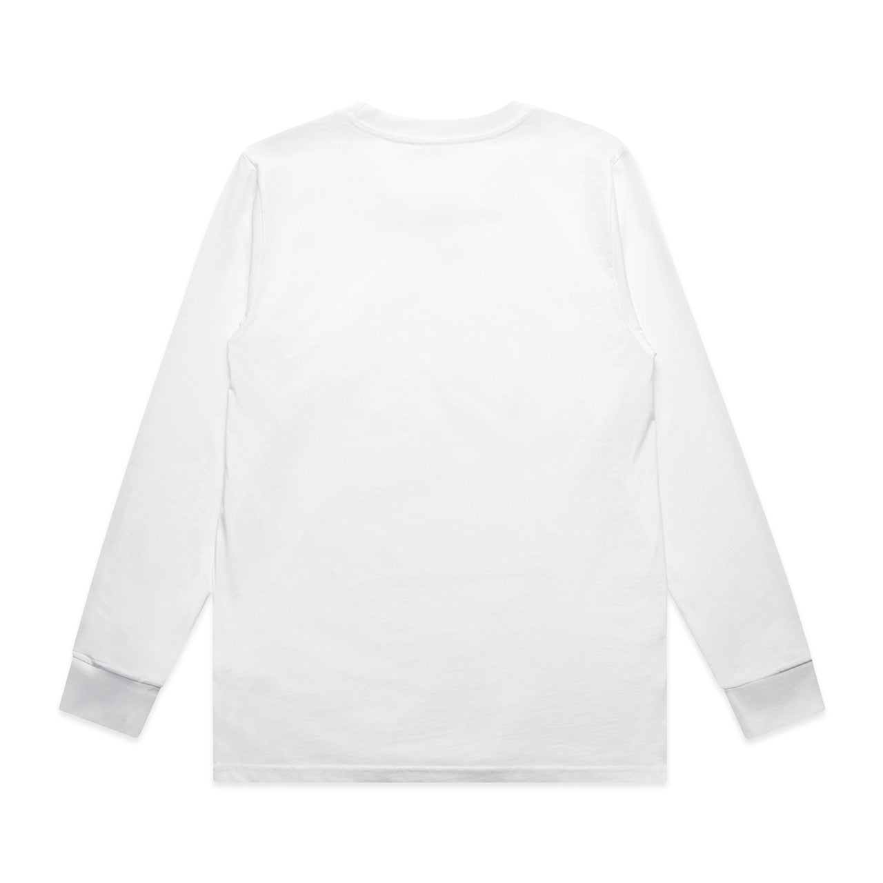 Wo's Classic L/S Tee – Long Sleeve Tee - WHITE - BACK