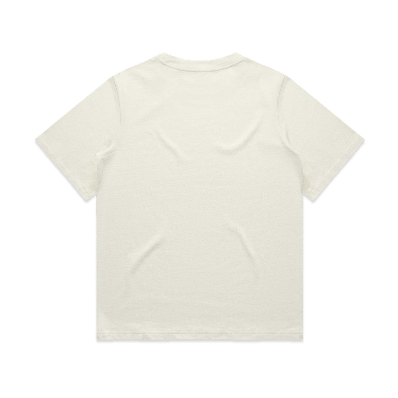 Wo's Heavy Tee – T-Shirt - ECRU - BACK