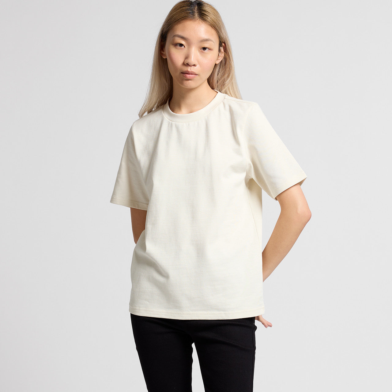 Wo's Heavy Tee – T-Shirt - BACK
