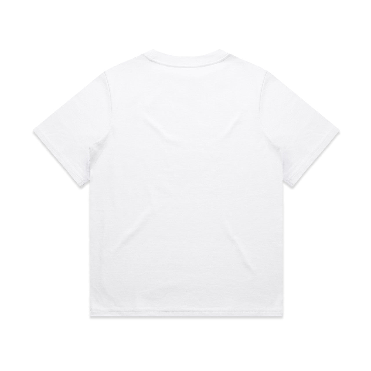 Wo's Heavy Tee – T-Shirt - WHITE -BACK
