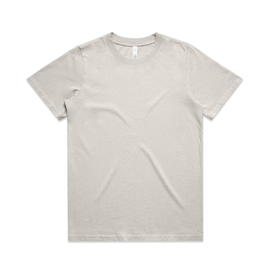 Wo's Heavy Faded Tee – T-Shirt - Faded Bone