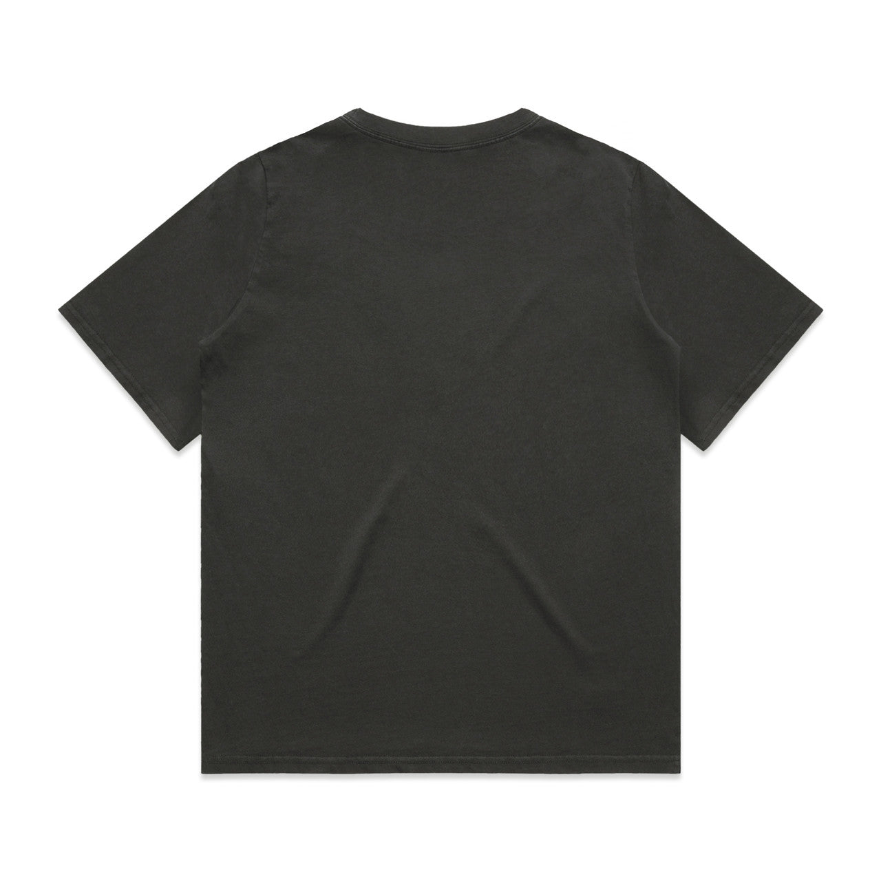Wo's Heavy Faded Tee – T-Shirt - FADED COAL - BACK
