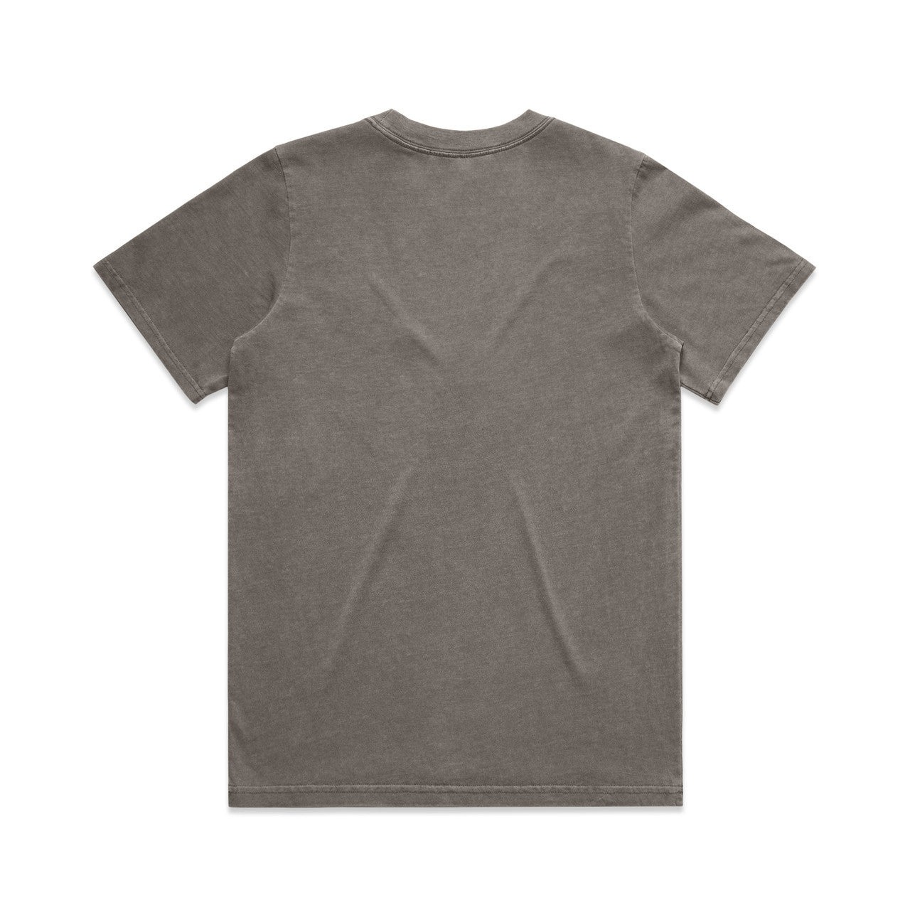 Wo's Heavy Faded Tee – T-Shirt - FADED GREY - BACK