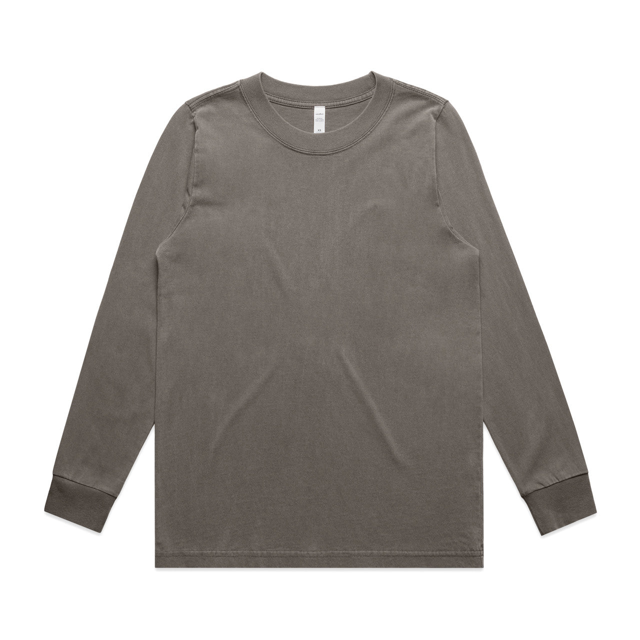 Wo's Heavy Faded L/S Tee – Long Sleeve Tee - Faded Grey