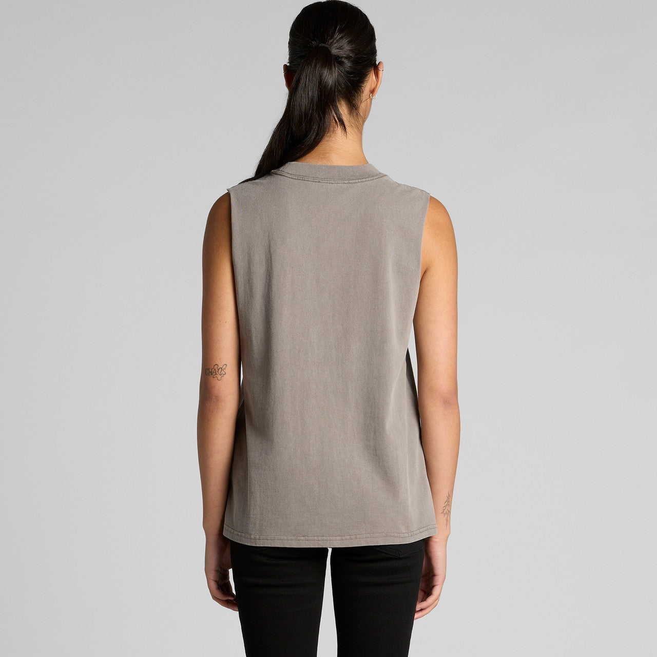 Wo's Heavy Faded Tank – Tank Top - BACK