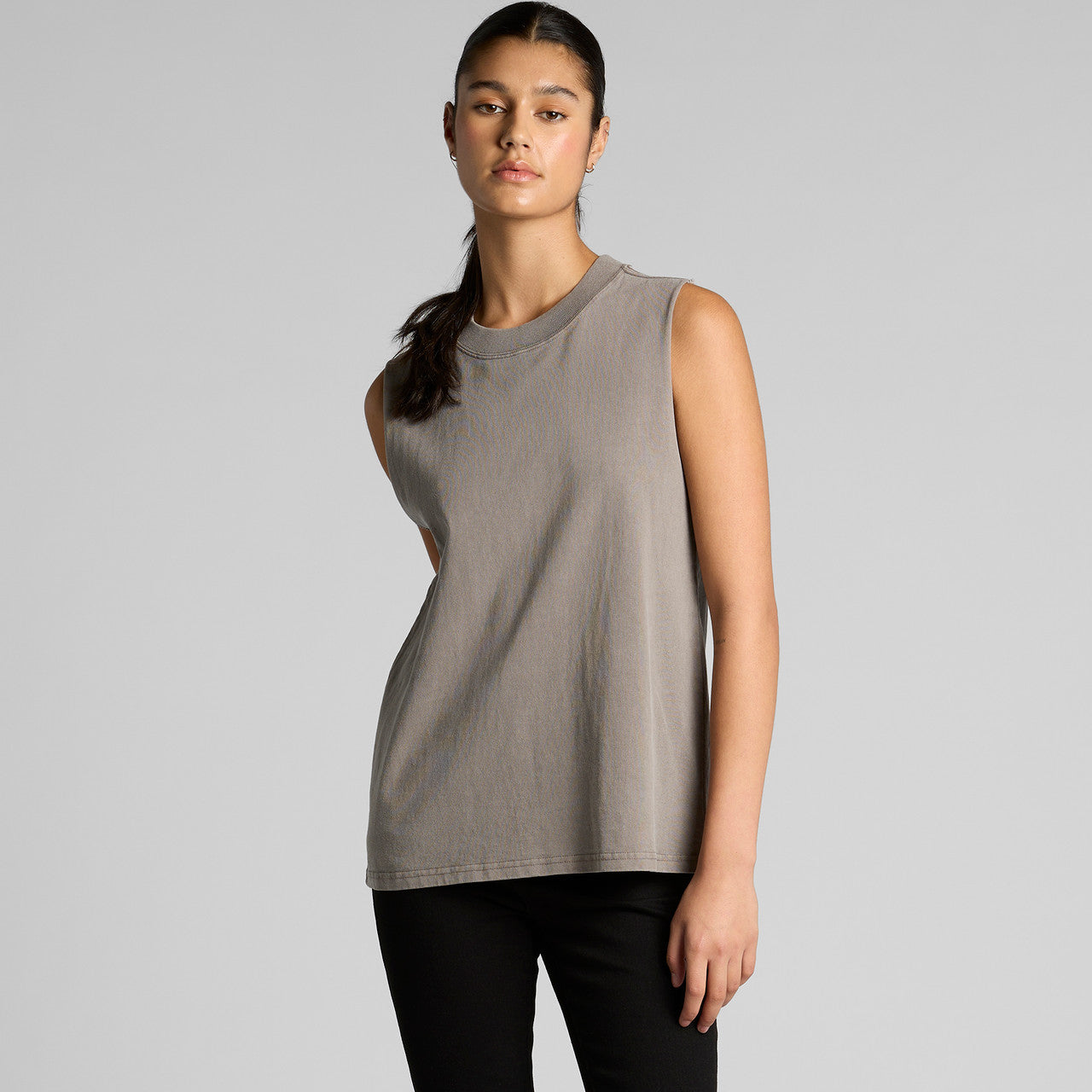 Wo's Heavy Faded Tank – Tank Top - BACK