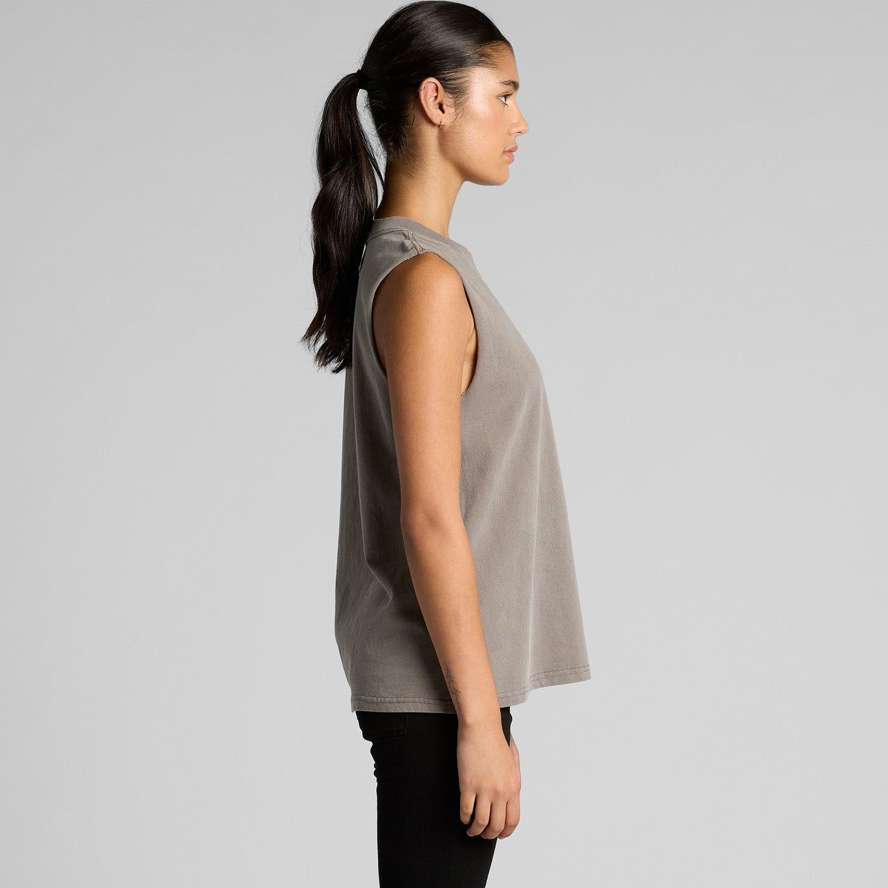 Wo's Heavy Faded Tank – Tank Top - SIDE