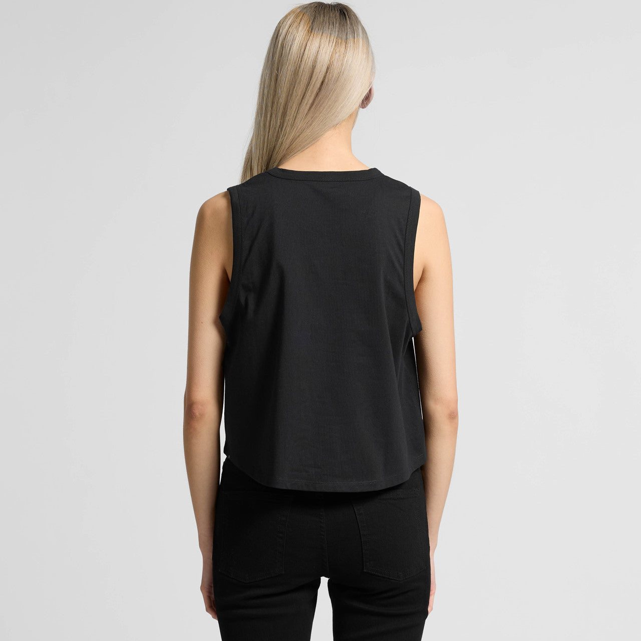 Wo's Martina Crop Tank – Tank Top - BACK
