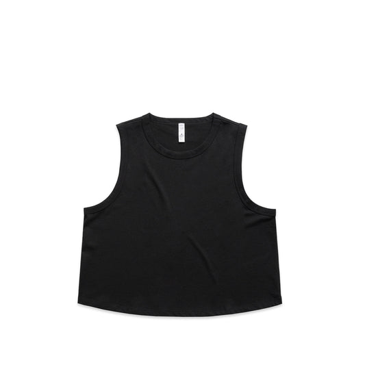 Wo's Martina Crop Tank – Tank Top - Black